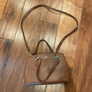 Coach purse brown